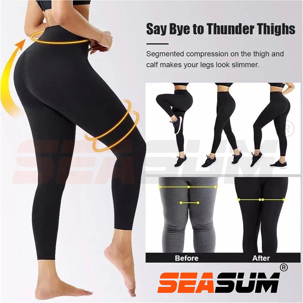 High Waisted Yoga Legging with Adjustable Waist Corset Belt Tummy Control Slimming Waist Trainer Pant