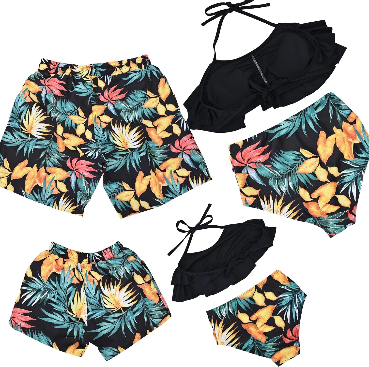 Couples Matching Swimsuit Family Matching Swimwear Dad and Me Matching Swimming Shorts