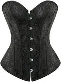 Enchanting Victorian Corset Bustier Tops for Women - Perfect for Halloween, Medieval Fairs, and Costume Parties