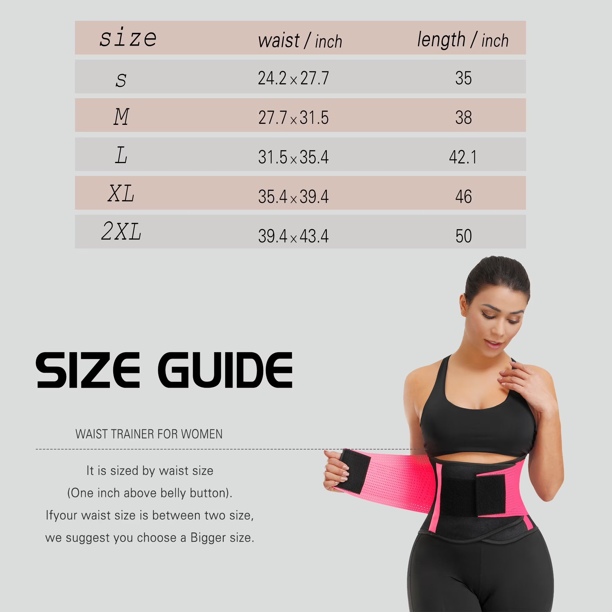 Waist Trainer for Women Waist Cincher Trimmer Toning Belt Weight Loss Back Support Tummy Control Yoga Shaper Workout