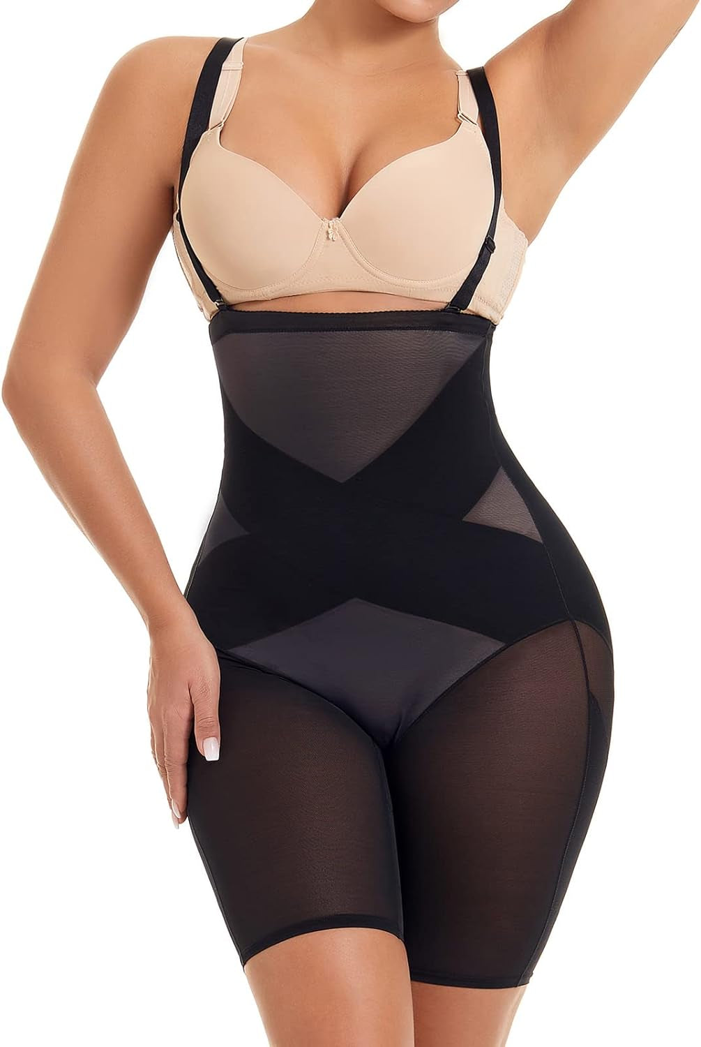 Shapewear for Women Tummy Control Panties High Waist Body Shaper Thigh Slimmer Shorts
