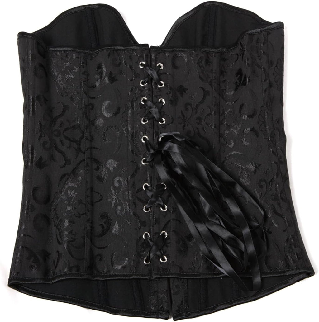 Enchanting Victorian Corset Bustier Tops for Women - Perfect for Halloween, Medieval Fairs, and Costume Parties